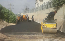 بالصور: الانتهاء من تعبيد شارع "ابو صعلوك زبيدة" باللد والاستعداد لتركيب الاضاءة 